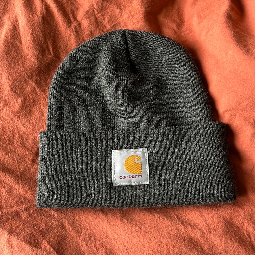 Charcoal Gray Carhartt Beanie
